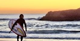 No fueron las mejores olas… (video)